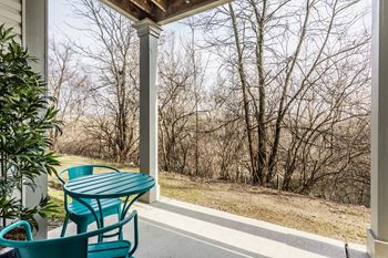 Private patios & balconies